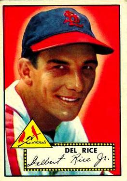 1952 Topps      100     Del Rice